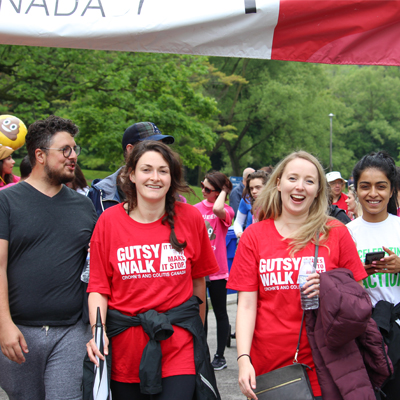 Participants Gutsy en Marche